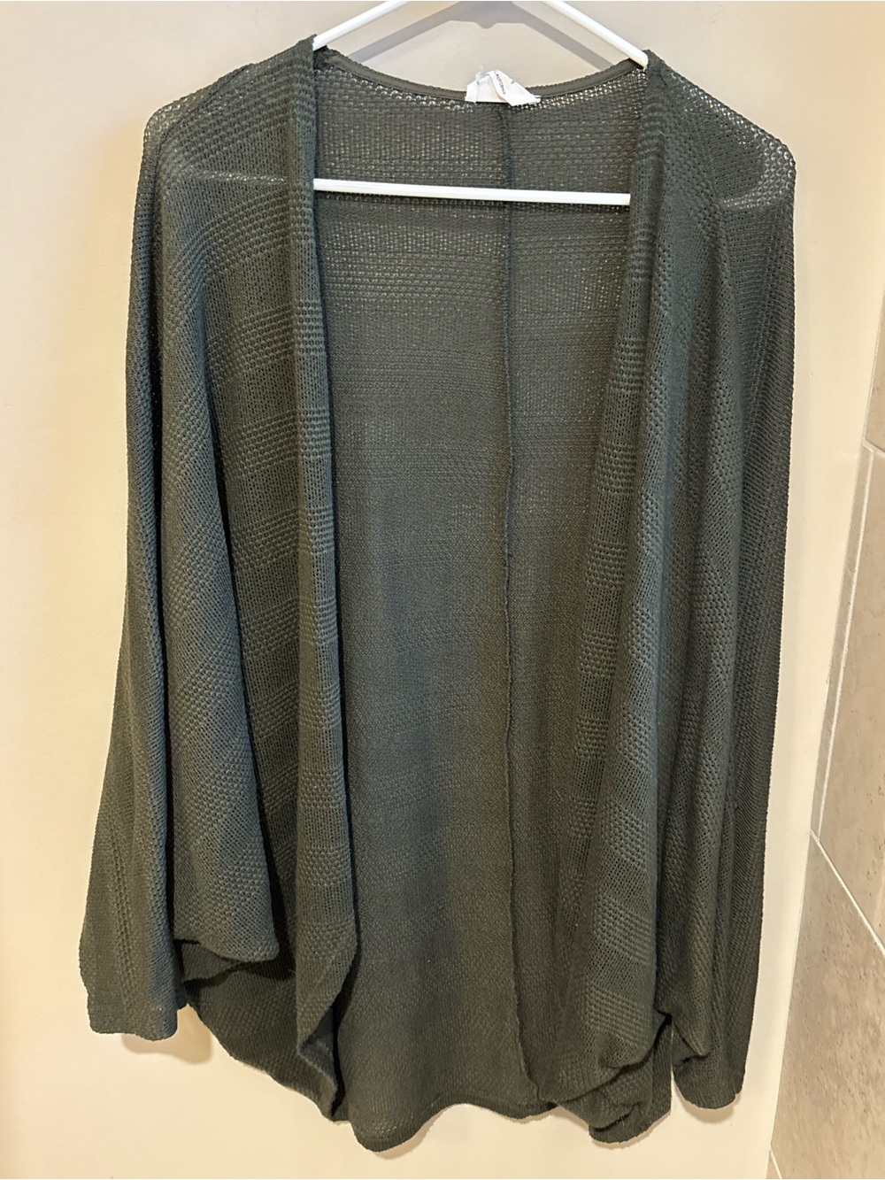 Fantastic Fawn Open-Front Knit Cardigan - Olive